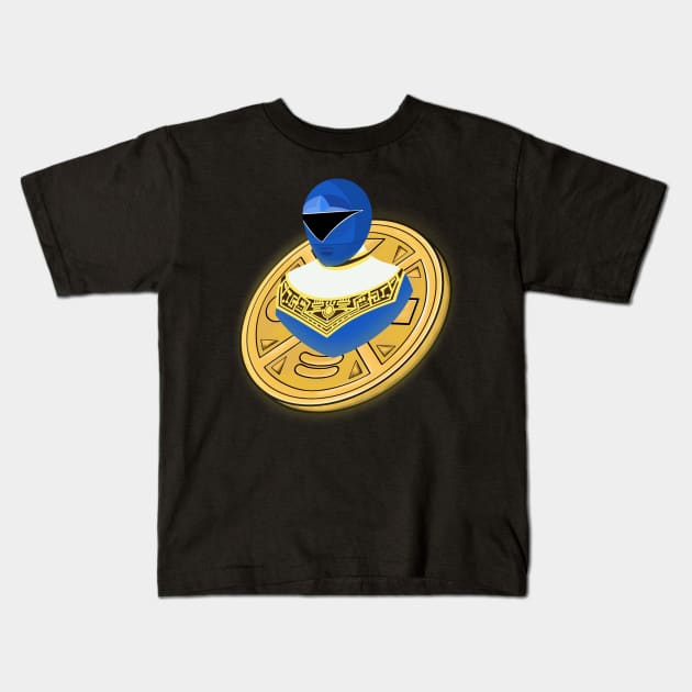 Zeo Ranger 3 Kids T-Shirt by Xanderdegreat